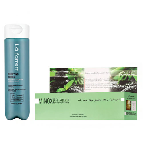 شامپو ماینوکسی مخصوص موهای چرب و کدر 150ml لافارر