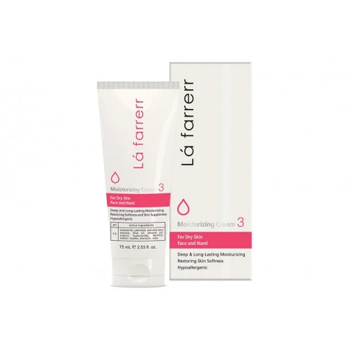 کرم مرطوب کننده و آبرسان مخصوص پوست های خشک لافارر 3