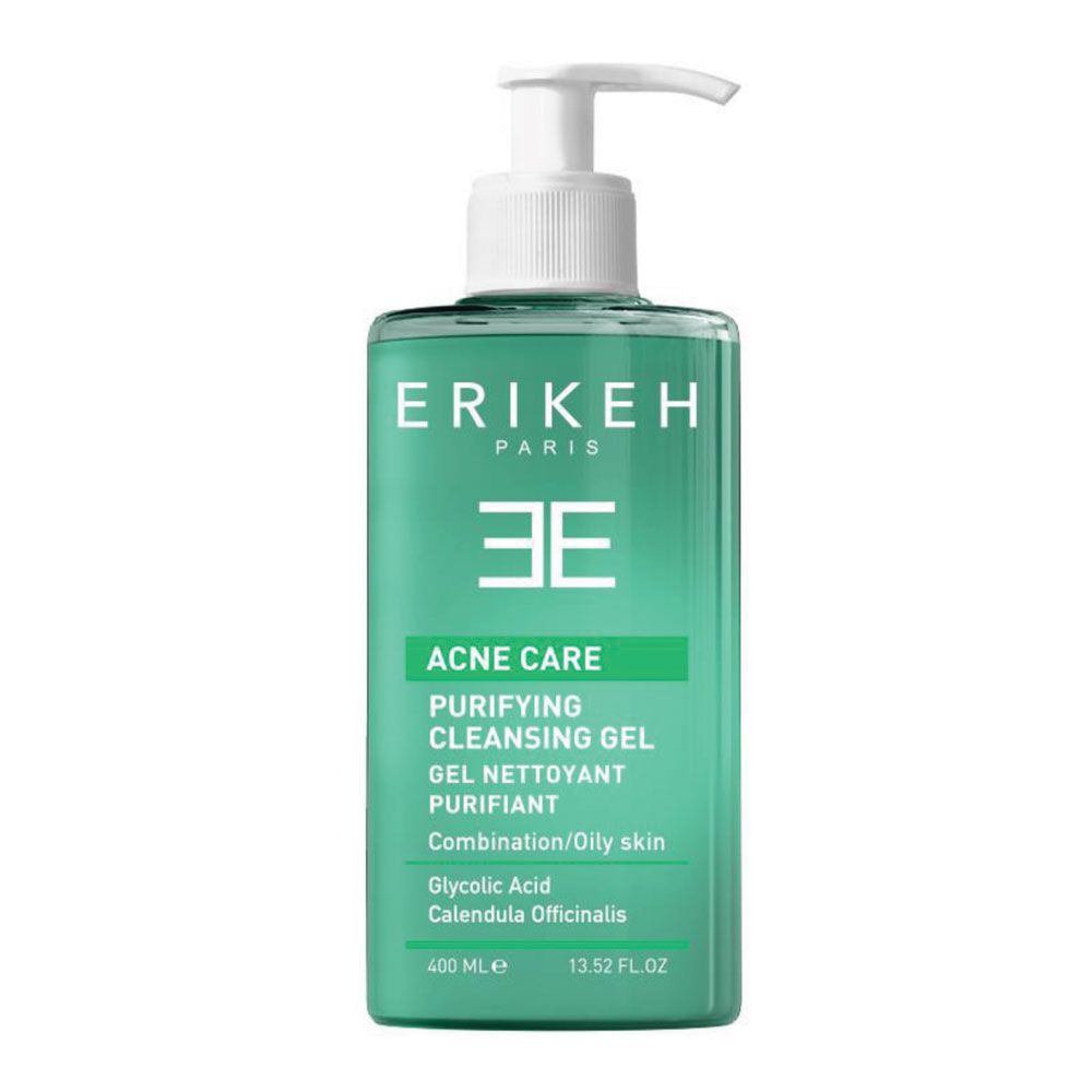 ژل پمپی پاک کننده و کنترل کننده چربی پوست اریکه