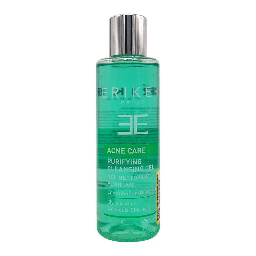 ژل پاک کننده پوست چرب و کنترل کننده چربی اریکه