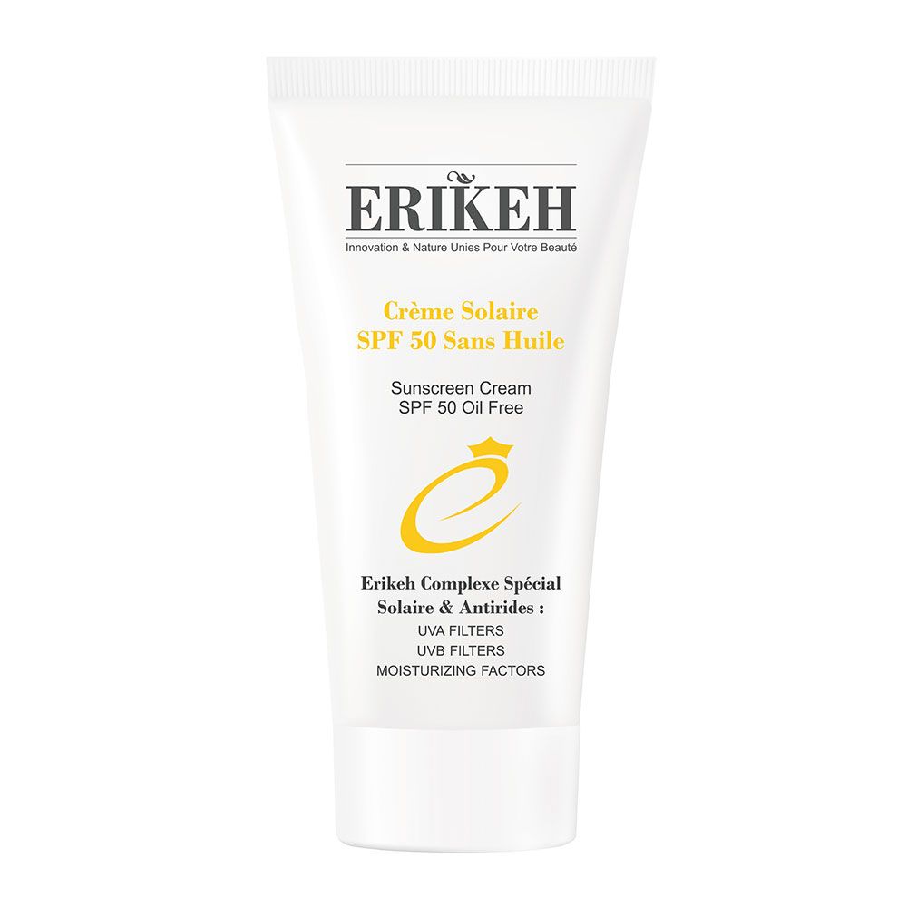 ضد آفتاب بی‌رنگ فاقد چربی SPF50 اریکه